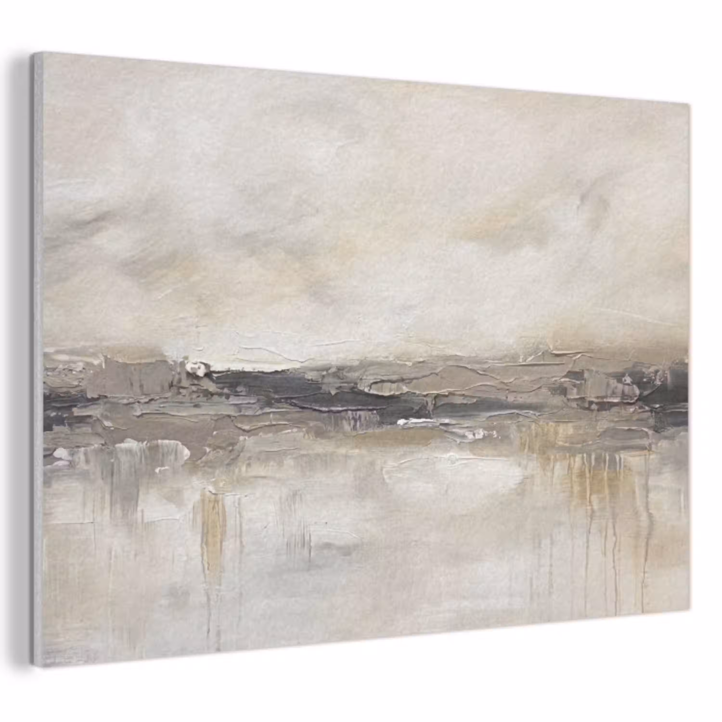 Landschap - Horizon - Natuur - Abstract - Neutraal PET vilt klein -3d