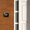 Zwart goud structuur - Traditioneel Naambord Rechthoek middel -sfeer3-rechthoek-S