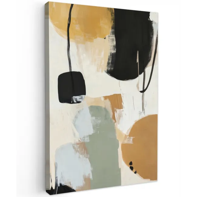 Paint - Abstract - Kleuren canvas 2cm klein -z3d