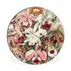 Bloemen - Ernst haeckel - Tuinposter - Vintage - Schuttingposter Wandcirkel aluminium klein -3d