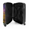 Hamster tussen de bloemen met zonsondergang NBS - Handbagage koffer - Kinderen Unisex middel -binnenkant