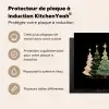 Kerstbomen - Kleurrijk - Lichtjes - Ster Inductie beschermer vinyl 3mm middel -usfeer2_FR