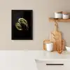Garnalen - Zwart - Goud - Dieren KitchenYeah - Keuken - Fotolijst klein -sfeer1