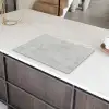 Beton - Grijs - Industrieel - Patroon Inductie beschermer vinyl 3mm klein 276 -sfeer8