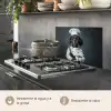 Hond - Garde - Kok keuken achterwand spatscherm klein -usp_ES