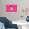 Illustratie - Fruit - Peer - Groen poster papier klein -sfeer3
