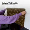 Donker - Graniet - Bruin Inductie beschemer met haakjes klein 777 -ky-ophangen-nl