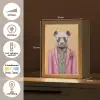 Panda - Pak - Zonnebril - Blauw Light Box met kabel (Tafellamp) klein -USP_NL