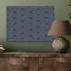 Patroon - Blauw - Geometrisch PET vilt klein 837 -sfeer2