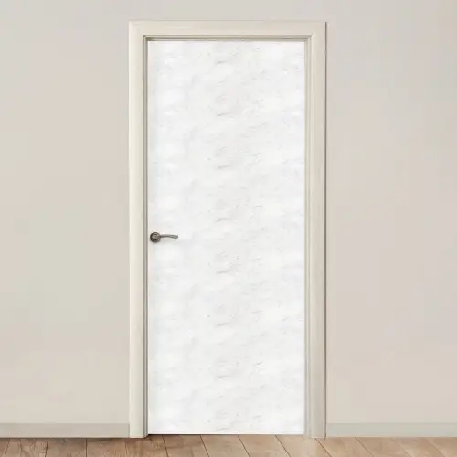 Wit - Marmer - Grijze aders deurposter klein 289 -3d_beige