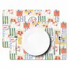 Zee - Sfeer - Mozaïek - Wijn Placemat vinyl groot 368 -zzsfeer2_Kitchenyeah-website