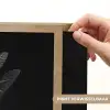 Libelle - Dieren - Zwart - Insect Light Box met batterij (Wandlamp) middel -USP_websiteprintNL