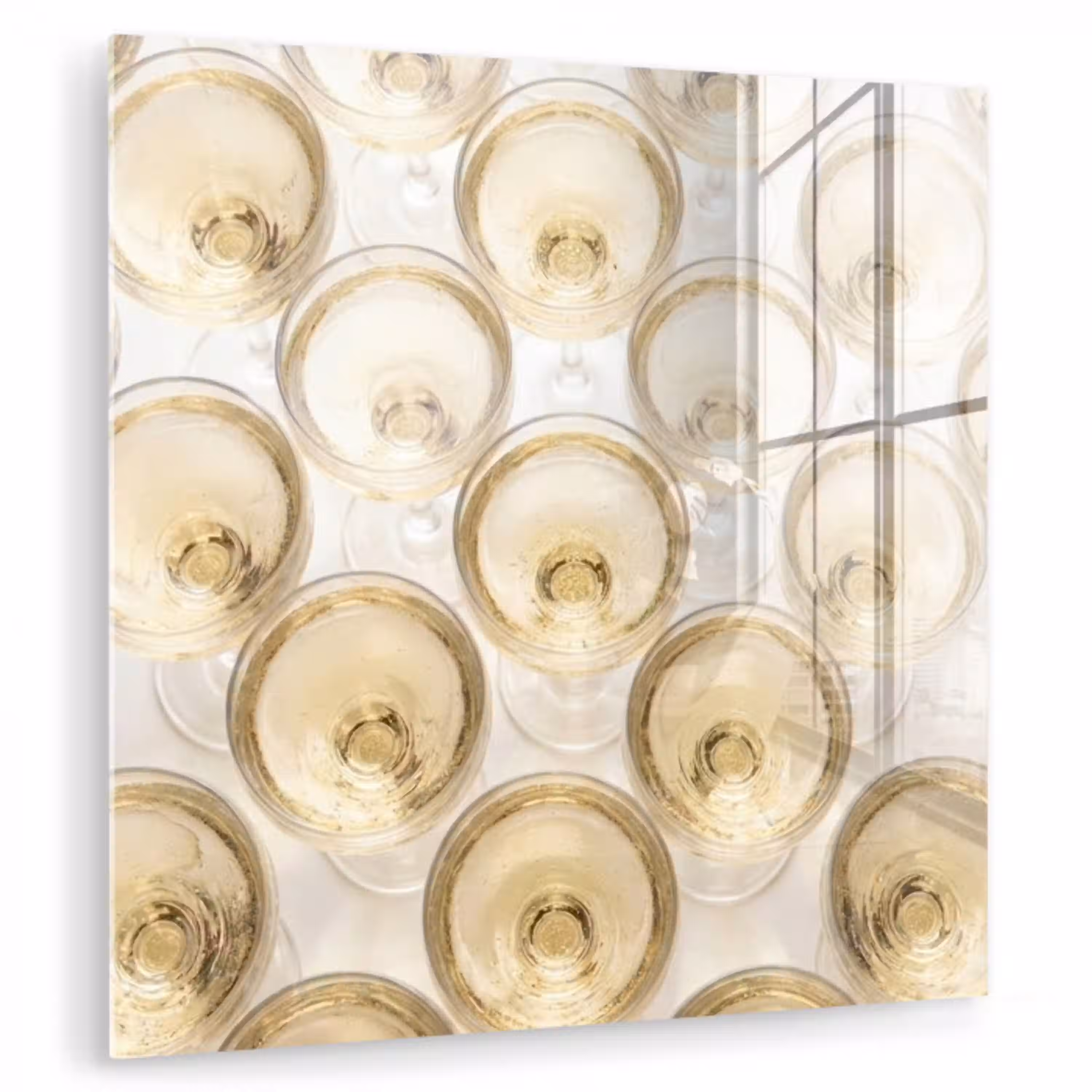 Drank - Glazen - Feest - Goud plexiglas 5mm klein -zzzproduct_nieuw