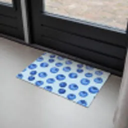 Bessen - Modern - Blauw Deurmat klein 898 -sfeer2