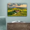 Toscane - Landschap - Wijngaarden canvas 2cm klein -sfeer4