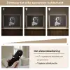 Buldog - Hond - Glas Light Box met batterij (Wandlamp) middel -USP_dimbaarNL