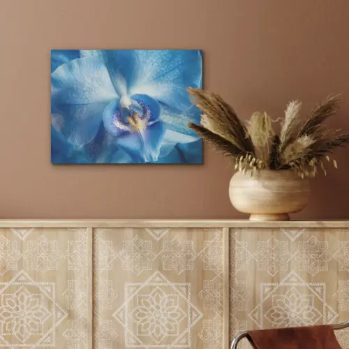 Blauw - Orchidee - Elegeant PET vilt klein -sfeer4