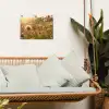 Planten - Natuur - Bloemen - Zon - Horizon tuinposter los doek klein -sfeer7