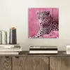 Panter - Luxe - Roze plexiglas 5mm klein -sfeer1