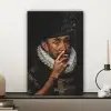 Willem van Oranje - Adriaen Thomasz - Sigaretten canvas 2cm klein -sfeer6