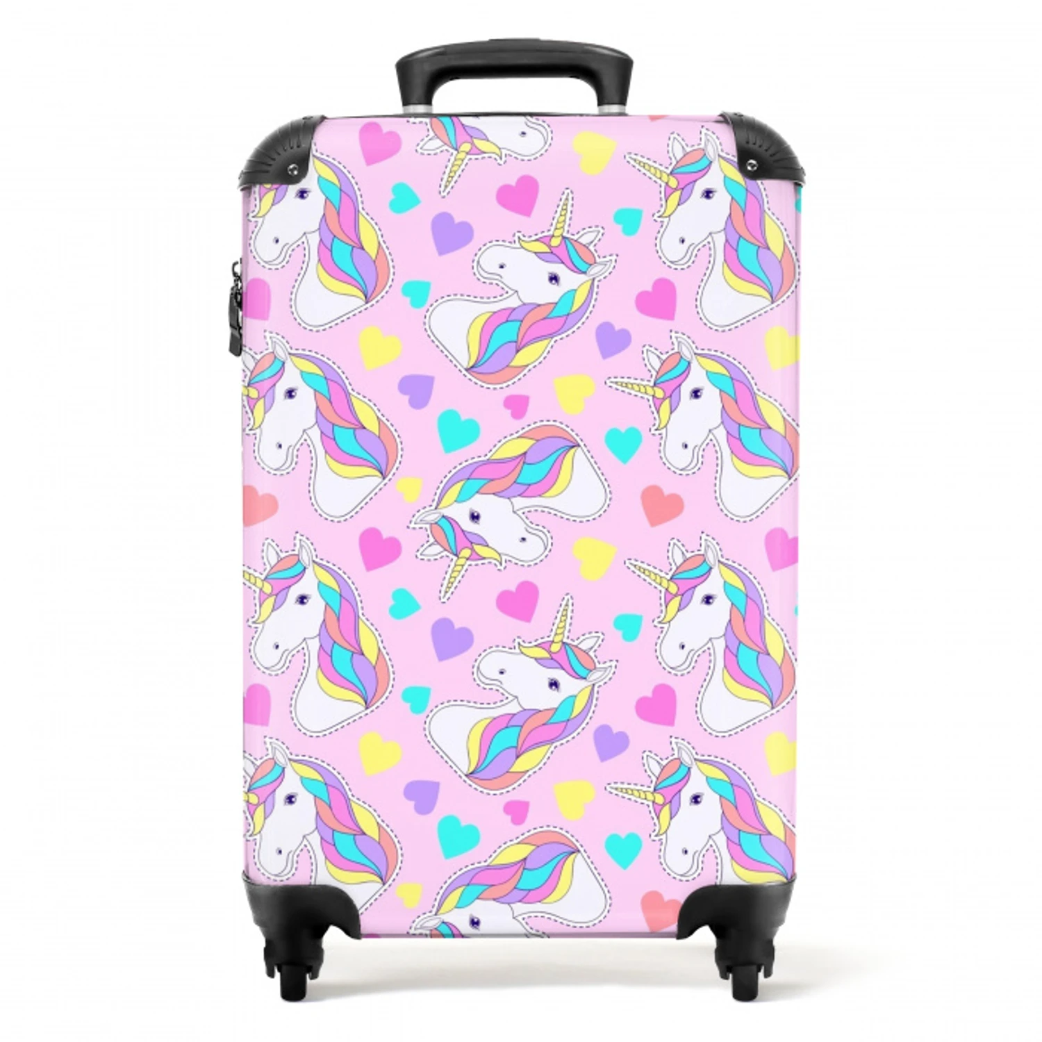 Eenhoorn euforie NBS - Handbagage koffer - Unisex middel -productfoto_recht