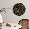 Kristal - Goud - Zwart - Marmer Wandcirkel plexiglas klein 852 -sfeer4