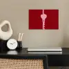 Love - Hart - Rood poster papier klein -sfeer1