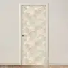 Beige - Reliëfstructuur - Natuursteen deurposter klein 289 -3d_beige