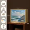 Zee - Golven - Rotsen - Meeuwen Light Box met batterij (Wandlamp) middel -USP_websiteoverzichtNL