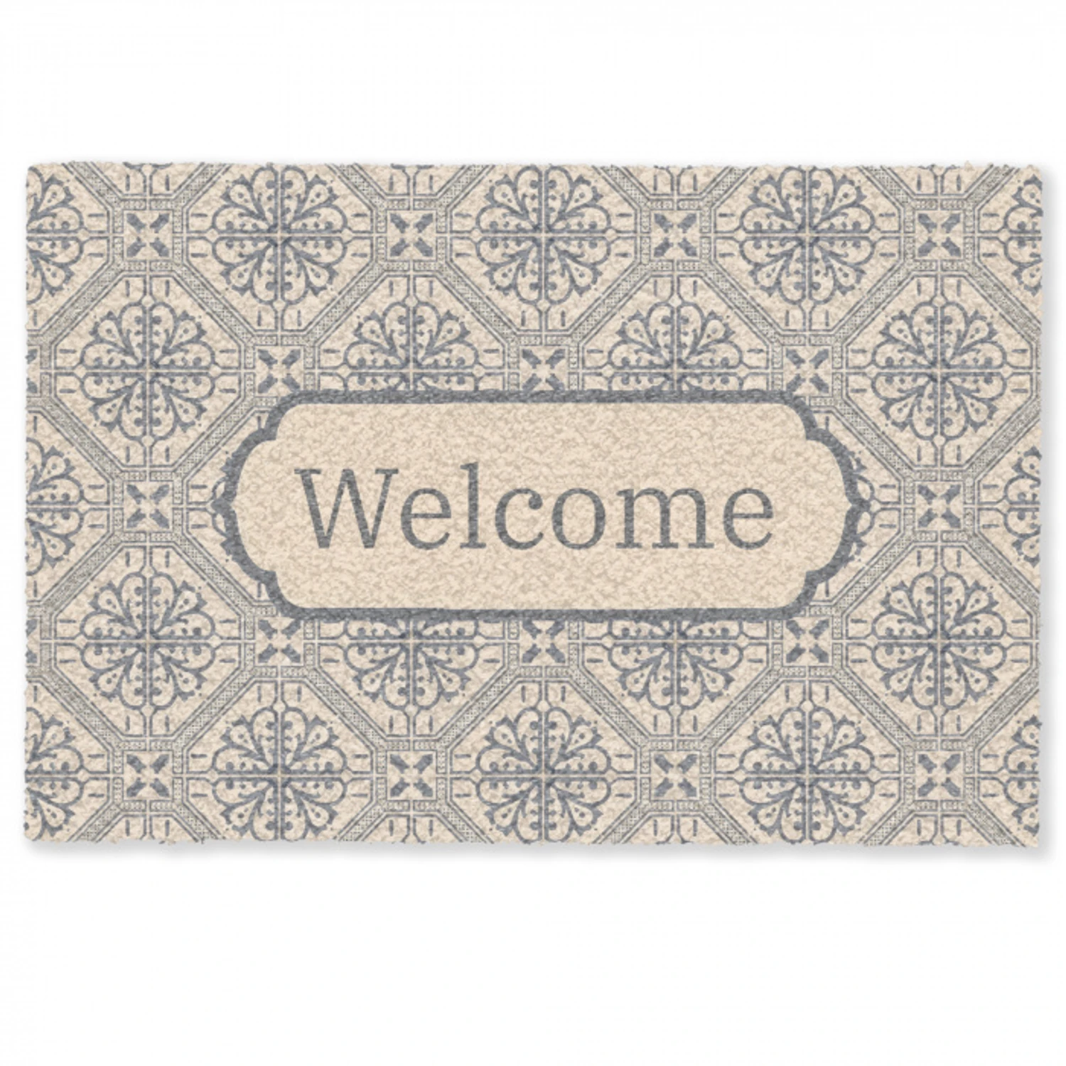 Welkom - Klassiek - Grijs Deurmat klein -zkaufland3d