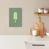 Groen - Waterijsje - Stokje - Illustratie KitchenYeah - Keuken - Canvas klein -sfeer1