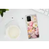 Bloemen - Roze - Botanisch - Kunst - Acrylverf Telefoonhoesje Samsung Galaxy S10 Lite klein -oordopS10Lite