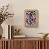 Zomer - Vlinder - Zwart - Roze Light Box met kabel (Tafellamp) klein 925 -sfeer2
