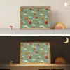 Dinosaurussen - Wolken - Sterren - Oranje Light Box met batterij (Wandlamp kind) middel -sfeer3_kind