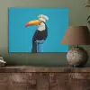 Tucan - Sokkel - Vogel - Koksmuts PET vilt klein -sfeer2