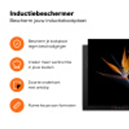 Paradijsvogelbloem Symmetrie Inductie beschermer vinyl 3mm klein -zzzzzzz-td-ups