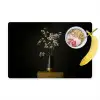 Bloembollen - Wit - Vaas - Minimalistisch Placemat vinyl groot -zzzproduct_Kitchenyeah-website