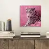 Panter - Luxe - Roze aluminium wit klein -sfeer1