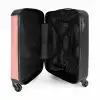 Abstract - Roze line-art NBS - Handbagage koffer - Kinderen Unisex middel -binnenkant