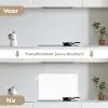 Grafisch - Patroon - Modern keuken achterwand spatscherm klein 900 -voor_na_NL