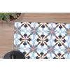 Ornament - Tegel - Kleurrijk muismat rubber klein 262 -closeup
