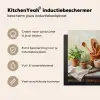 Potten - Kruiden - Hout Inductie beschermer vinyl 3mm middel -sfeer2