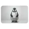 Pinguïn - WC rol - Wit WCmat klein -3d