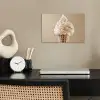 IJs - Softijs - Romig - Hoorntje - Beige poster papier klein -sfeer1