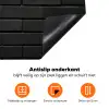 Grijs - Baksteen - Patroon - Stenen Inductie beschermer vinyl 3mm klein -zzzzzzz-td-onderkant