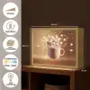 Chocomelk - Drinken - Warm - Bruin Light Box met batterij (Wandlamp) middel -USP_websiteoverzichtNL
