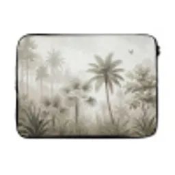 Jungle - Palmbomen - Natuur laptophoes neopreen klein -3d