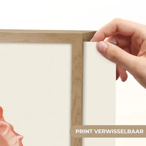 Schelp - Roze - Structuur Light Box met batterij (Wandlamp) middel -USP_websiteprintNL
