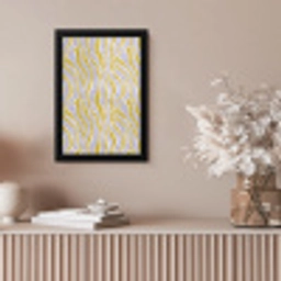 Zebra - Modern - Meerkleurig fotolijst zwart zonder passe partout klein 224 -sfeer5