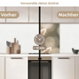 Hazestaartgras - Wit - Zonlicht keuken achterwand 2 middel -voor-na2_DE